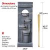 42.52" Outdoor Garden Water Fountain with Lights Floor-Standing 4 Tiers Cascading Large Waterfall Fountain for Patio, Backyard, Deck, Porch and Home Art Decor view 2