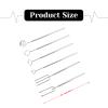 6 Pcs Chocolate Dipping Tools Professional Fondue Forks Stainless Steel Chocolate Dipping Fork for DIY Baking Supplies view 2