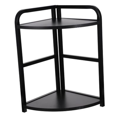 Alipis Kitchen Storage Stand Organizer Rack Corner Shelves for Kitchen Easy Install