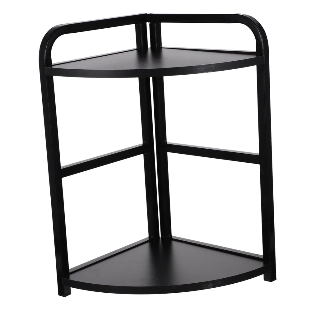 Alipis Kitchen Storage Stand Organizer Rack Corner Shelves for Kitchen Easy Install
