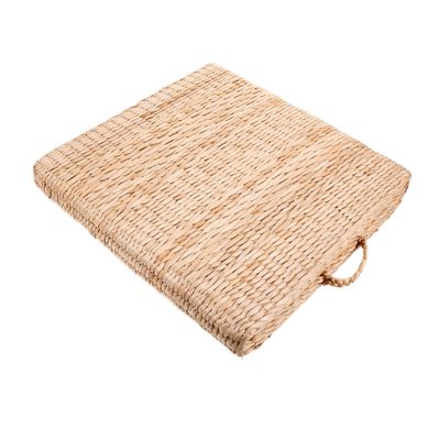 Straw Woven Floor Cushion for Yoga Meditation, Decorative Seat Mat Xmas