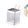 Alipis 2pcs Stainless Steel Chopsticks Storage Container Draining Rack Silverware Organizer view 2