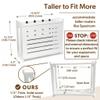 WiFi Router Storage Cabinet Router Box Hider WiFi Box Hider Shelf Cover view 2