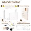 WiFi Router Storage Cabinet Router Box Hider WiFi Box Hider Shelf Cover view 3