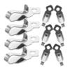 VILLCASE 10sets Hanging Hooks for String Lights Outdoor Use Screw Hooks for Led Lights Secure Hanging for Parties and Events view 1