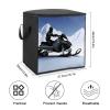 Home Snowmobile Printed Quilt Storage Bag Is Suitable for Storing Large/medium Double Beds, Blankets, Pillows, Blankets, And Bedding view 2