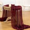 Loopiske Gauze Cheesecloth Table Runner Burgundy Red 12pcs Boho Rustic Sheer 35x120 Inch Cheese Cloth Table Runner 10FT for Anniversary Wedding Bridal Baby Shower Birthday Home Decor view 3