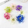 10 Pcs Faux Flowers Spider Lily Flower Heads Bulk,7.09 inch Artificial Flowers for Crafts,Stemless Fake Flowers Heads Bulk for Wedding Home Vases Garland Decor, Rose Red view 3