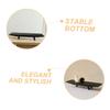 Black Wooden Decorative Tray with Three-Leg Design for Home Decor view 3