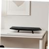 Black Wooden Decorative Tray with Three-Leg Design for Home Decor view 4