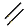 Leefasy Steam Cleaner Extension Pole Washer Accessories Sturdy Cleaning Attachment Cleaner Parts for Dormitory Car for SC1-5 SG2 SG4, Yellow, 2Pole view 1