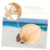 BIUDECO Handmade Knitted Fan Handheld Cooling Fan Portable Palm Leaf Decorative Wall Hanging for Wedding Gifts and Home Decor view 4