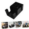 SOLUSTRE 2pcs Counter Top Tea Bag Organizer Storage Box Bar Compartment Sugar Bag Holder view 3