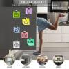 Alloy Strong Magnetic Refrigerator Funny Cobra Snake Printed Refrigerator Magnets Fridge Stickers for Kitchen, Office Whiteboard view 4