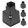 QUMIIRITY 4pcs Adjustable Furniture Leg Extenders with Screw Clamp Frame view 1