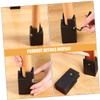 QUMIIRITY 4pcs Adjustable Furniture Leg Extenders with Screw Clamp Frame view 3