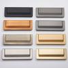 DJFKDYHPE Pull Handle for Kitchen Cabinet Door Handles Drawer Knobs 2pcs Invisible Handles Hidden Concealed Zinc Alloy Cabinet Drawer Knobs Pull Flush Cupboard Handle Kitchen Furniture Dresser Doors ( view 4