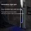 Humidifiers for Bedroom,Industrial Commercial Large Capacity Floor-Standing Baby Night Light Quiet Auto Shut Off Perfect Size Easy to Use Black view 2