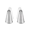 For 74 Oval Piping Cake Deco Tubes, Plain Tips for Bakeware (2 PC) view 1
