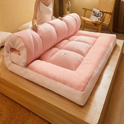 Portable Guest Mattress, Foldable Student Dormitory Sleeping mat, Full Size Guest Floor mat, Queen Size Mattress for Single Bed, Double Bed