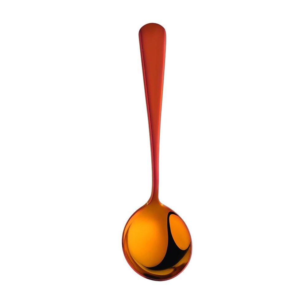 APENXIAOY Stainless Steel Round Spoon Drink Porridge Thickened Dessert Soup Spoon