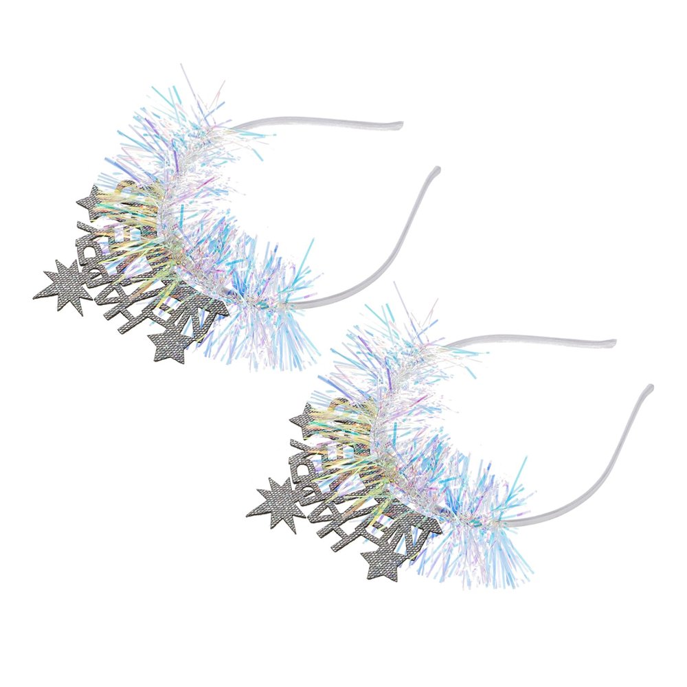 FOMIYES 2pcs Year Hair Festive Headbands for Celebrating Year Parties Hair Accessories for Women and Girls Lightweight and Comfortable Design