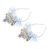 FOMIYES 2pcs Year Hair Festive Headbands for Celebrating Year Parties Hair Accessories for Women and Girls Lightweight and Comfortable Design view 1