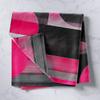 jejeloiu XLarge 70"x92" Wall Hanging Blanket Boys Girls Modern Geometric Tapestry For Kids Women Men Hot Pink Abstract Art Wall Art Ombre Effects Room Decor Lightweight view 2