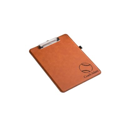 Coach Gifts Baseball, Personalized Leather Clipboard,Personalized Baseball/Basketball/Football scoreboard,Coach Gifts,Graduation Season Gifts