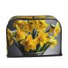 2 Slice Toaster Covers Bread Machine Cover Quilted Dustproof Fingerprint Protectors Small Washable Appliance Cover Bouquet Of Daffodils Bread Maker Dust Protection Universal Size view 2