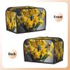 2 Slice Toaster Covers Bread Machine Cover Quilted Dustproof Fingerprint Protectors Small Washable Appliance Cover Bouquet Of Daffodils Bread Maker Dust Protection Universal Size view 3