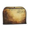 2 Slice Toaster Covers Bread Machine Cover Quilted Dustproof Fingerprint Protectors Small Washable Appliance Cover Sheet Music Bread Maker Dust Protection Universal Size view 2