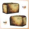2 Slice Toaster Covers Bread Machine Cover Quilted Dustproof Fingerprint Protectors Small Washable Appliance Cover Sheet Music Bread Maker Dust Protection Universal Size view 3