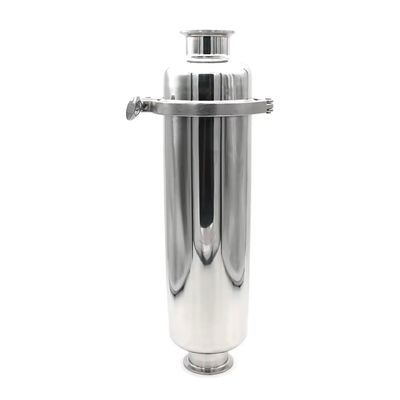 1.5" Tri Clamp Inline Filter 304SS - 20-500 Mesh Beer/Wine Strainer - 38mm Pipe Fit - Sanitary Polished Homebrew(250 Mesh)
