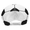 Cabilock Party Cosplay Hat Soccer Shaped Cap for Festivals Selfie Accessory for Carnival Performances and Themed Events view 1
