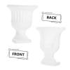 Abaodam Hanging Wall Vase Gypsum Floral Holder for Dried Flowers Minimalist Decor Greek Style Vase view 3
