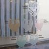 Frosted Decal with Wave Design | Privacy Window Film | Etched Glass Doors Sticker | Bathroom Office Sliding Doors Glass Cover view 4