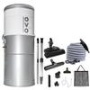 OVO 750 Airwatts Heavy Duty Powerful Central Vacuum System, Hybrid Filtration (with or Without Disposable Bags) 35L or 9.25Gal, with 30ft Carpet Deluxe Accessory kit Included view 1