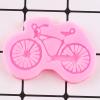 3D Bicycle Keychain Silicone Mold DIY Party Cake Decorating Tools Cake Border Mold Candy Polymer Clay Chocolate Molds view 3