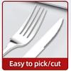 96-Pieces Fish Scale Handle Silverware Set Flatware Set for 16 Stainless Steel Utensils Set Mirror Polish Cutlery Set, Ergonomic, Dishwasher Safe for Restaurant & Formal Occasions, Rose Gold view 3