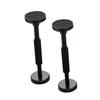 ABOOFAN 2 Pcs Adjustable Support Rods for Undermount Sink 18-45CM Telescopic Cabinet Leg Brackets Black Sink Mounting Support System for Bathroom and Kitchen view 1