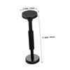 ABOOFAN 2 Pcs Adjustable Support Rods for Undermount Sink 18-45CM Telescopic Cabinet Leg Brackets Black Sink Mounting Support System for Bathroom and Kitchen view 2