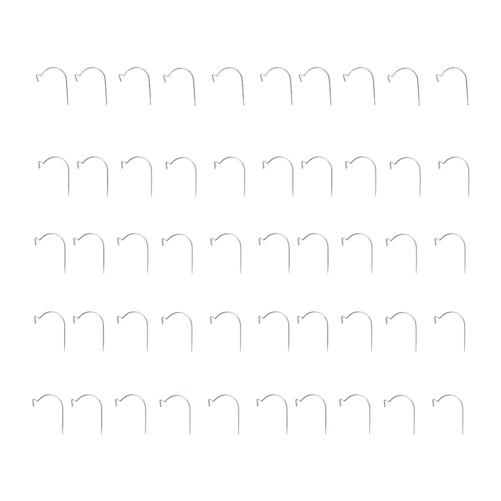 Bognajin 50Pcs Christmas Ornament Hooks, Stainless Steel Decorative Hangers, Lovely Rugged Design, Lightweight and Portable for Christmas Tree Decorating and Party