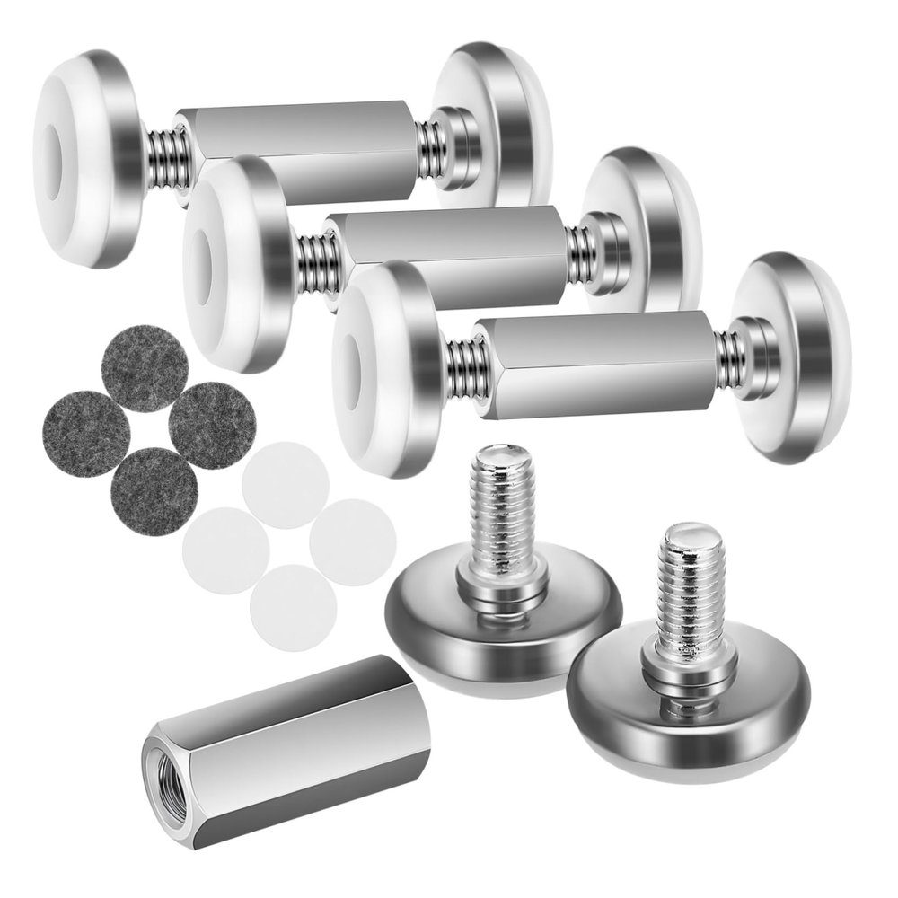 Adjustable Bed Headboard Stabilizer 4 Pack Stainless Steel Anti-Shake