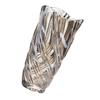 Alipis Elegant Glass Flower Vessel Brown Home Decor Vase for Flower Arrangements and Wedding Centerpieces view 1