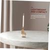 Creative Candle Stand 2pcs Iron Metal for Christmas Xmas Decor view 4