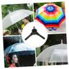 Portable Boys and Girls Umbrella Stand Base for Travel Outdoor Use, Black view 3