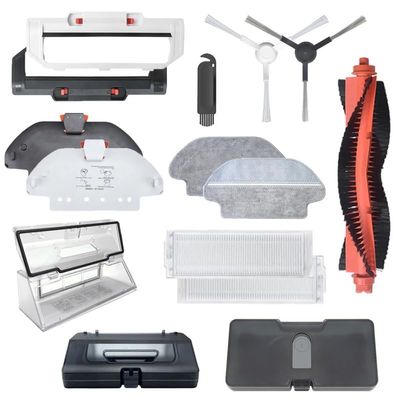 For Xiaomi Mijia Mop Pro STYTJ02YM/VIOMI V2 PRO/V3 Parts Robot Vacuum Cleaner Main/Side Brush Hepa Filter Mop Cloth Accessories(2)