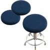 Miecoae Set of 2 Bar Stool Covers, Washable Fabric Dia.12 14 16 17 18 19 22" Round Stretchy Tops Easy to Install Washable(W27,22x8in) view 1
