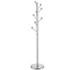 CZCZC Floor-Standing Coat Rack Coat Tree Household Stainless Steel Coat Shelf Coat Tree Single-Pole Living Room Corridor Entrance Hanger Floor Coat Rack view 1